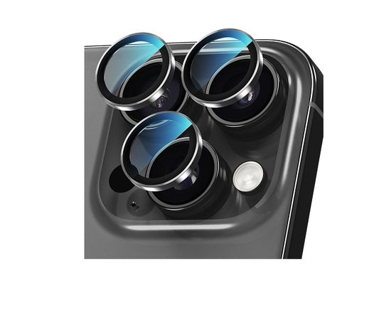 Apple iPhone 16 Pro Camera Lens Protector with Aluminum Alloy Rings