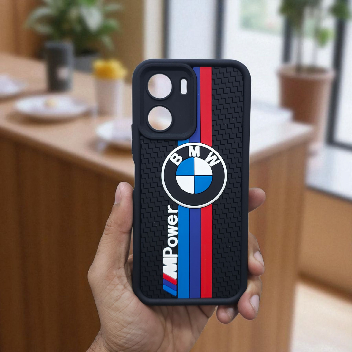 Vivo Y56 5G BMW Soft Silicone Cute 3D Cartoon Back Cover Case - BMW