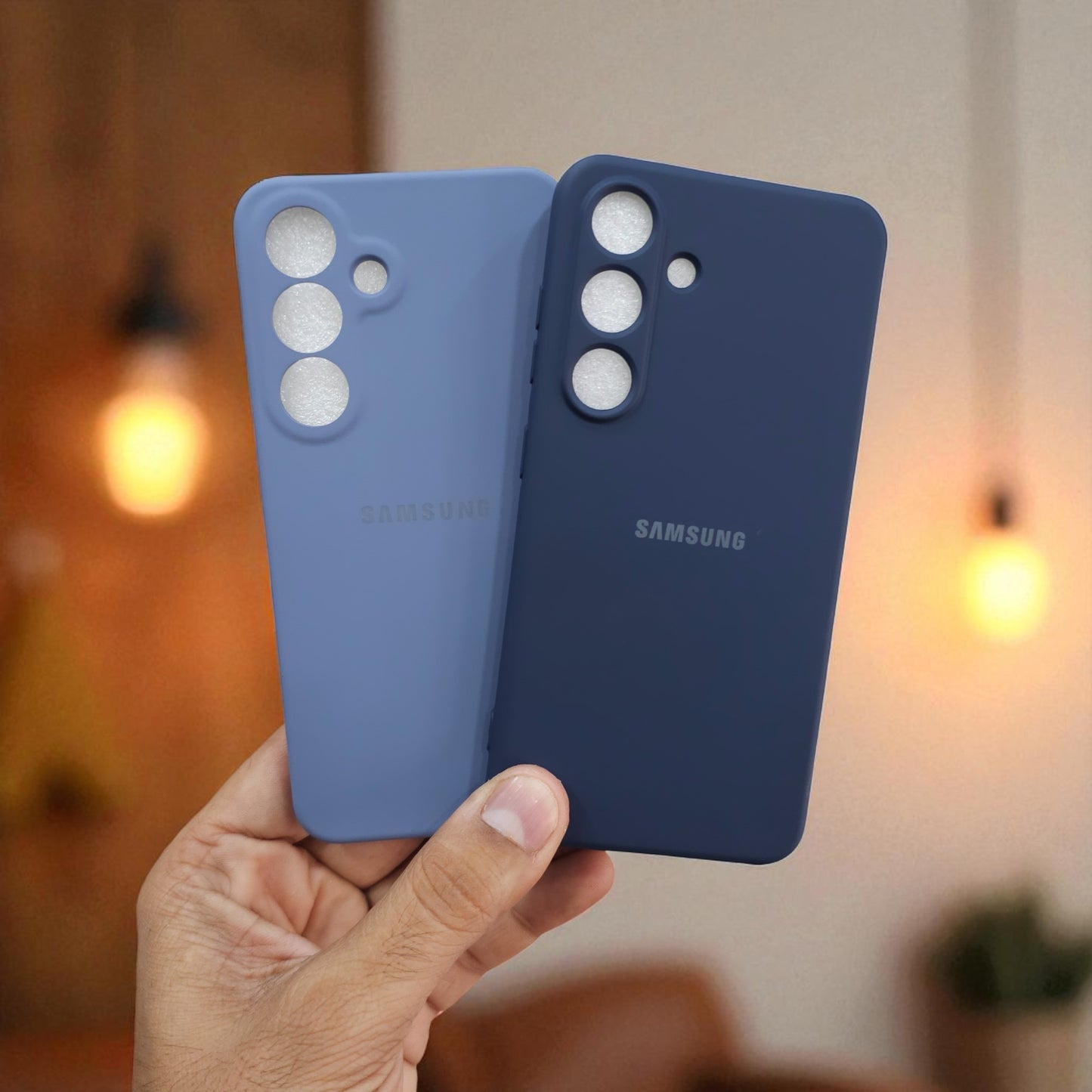(Pack of 2) Silicone Case Cover for Samsung S25 5G - Combo 2
