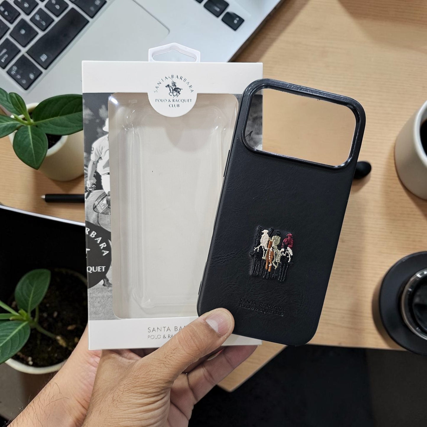 Apple iPhone 17 Pro Premium Us Polo Santa Barbara Justin Seris - Black