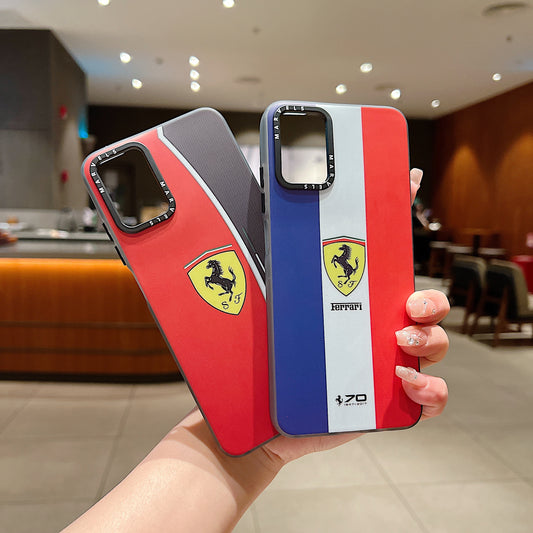 Motorola Moto G34 5G Premium Ferrari IMD Printed Back Case - Ferrari 1
