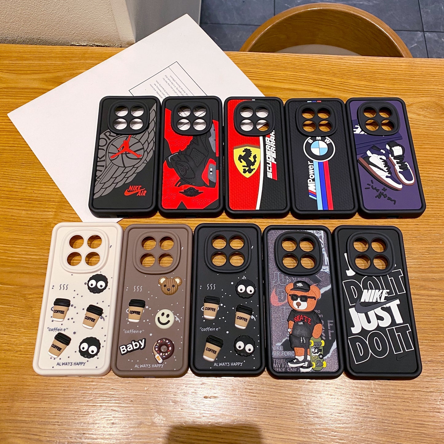 Redmi Note 14 Pro Plus 5G Nike Soft Silicone Cute 3D Cartoon Back Cover Case - Nike 1
