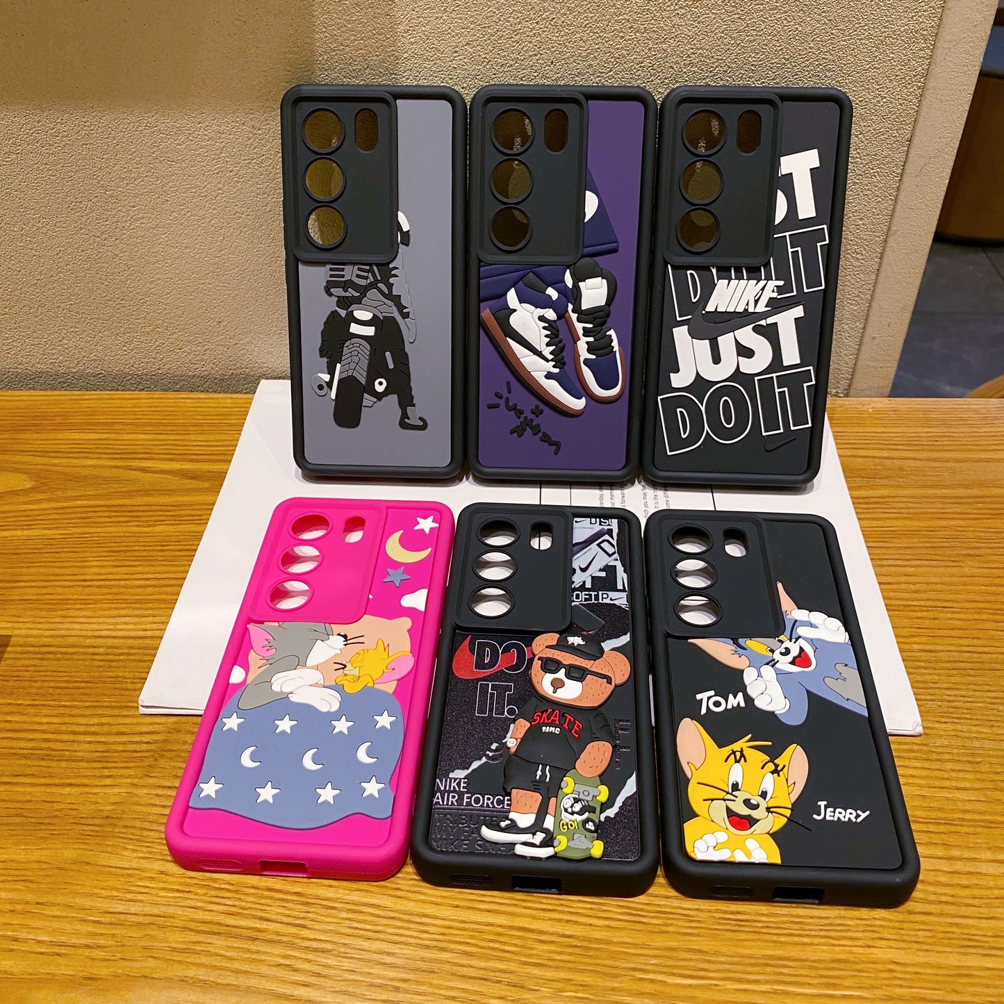Vivo V29 5G Nike Soft Silicone Cute 3D Cartoon Back Cover Case - Nike 1