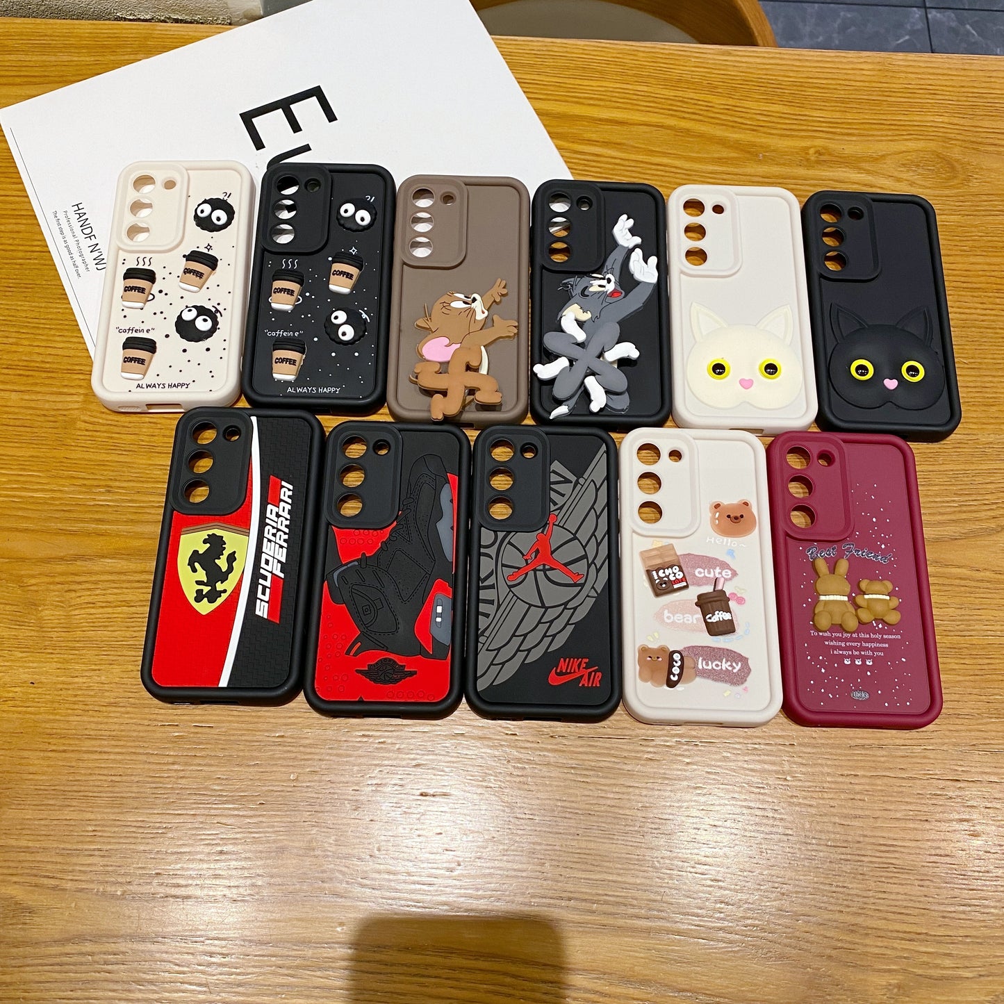 Samsung S23 5G Jordan Soft Silicone Cute 3D Cartoon Back Cover Case - Jordan 2