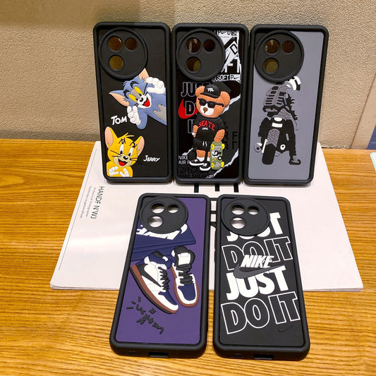 Vivo V30e 5G Tom & Jerry Soft Silicone Cute 3D Cartoon Back Cover Case - Tom & Jerry