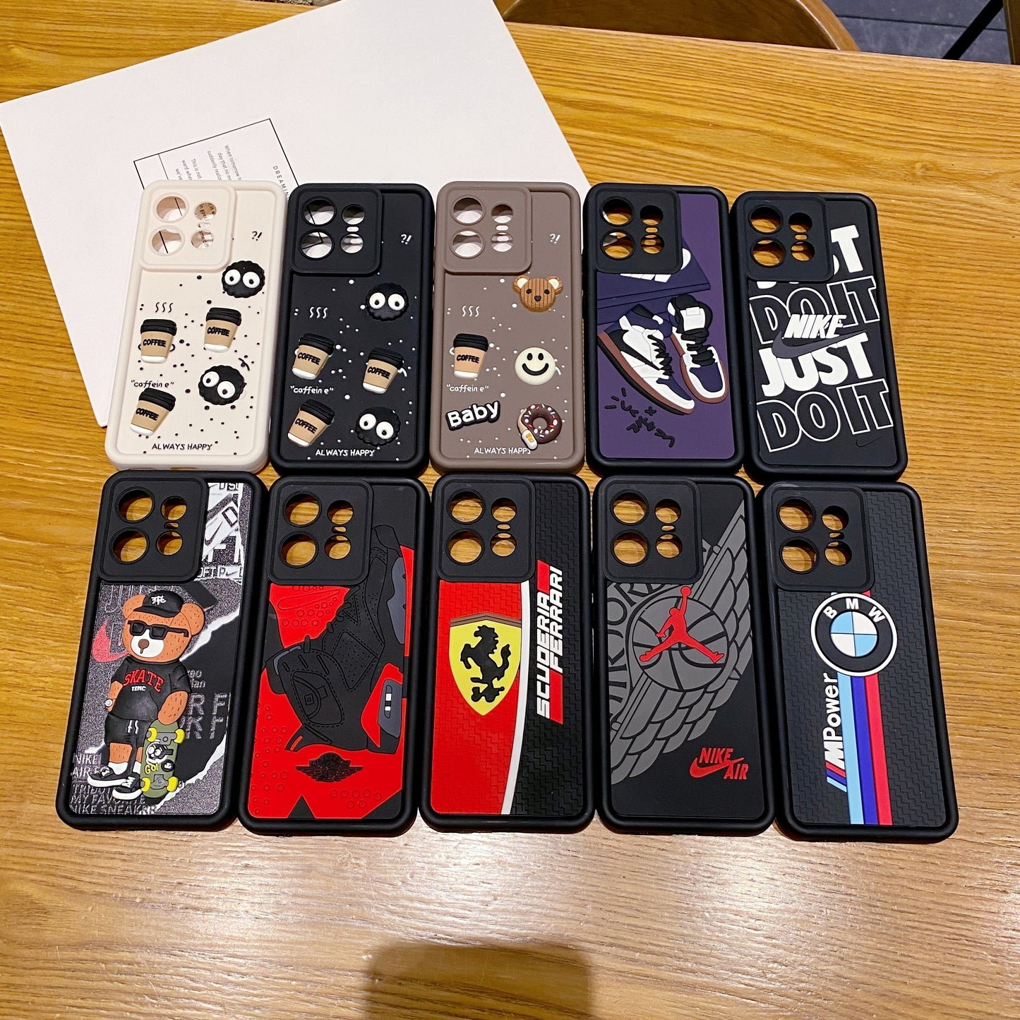 Motorola Moto EDGE 50 Pro 5G Jordan Soft Silicone Cute 3D Cartoon Back Cover Case - Jordan 1