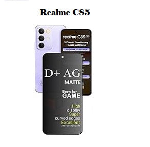 (Pack Of 1)Realme C85 5g Gaming Special D+ AG Matte Tempered Glass Anti Fingerprint