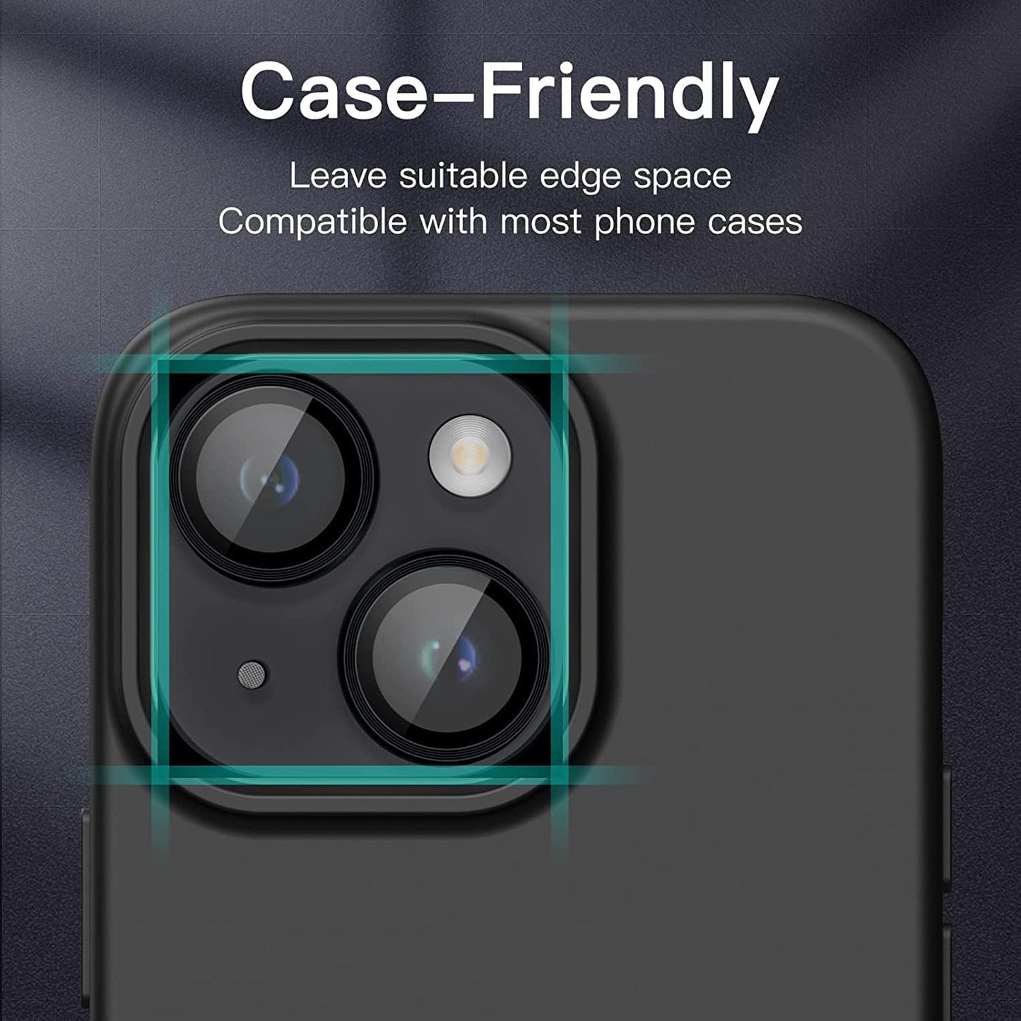 Apple iPhone 16 Pro Max Camera Lens Protector with Aluminum Alloy Rings