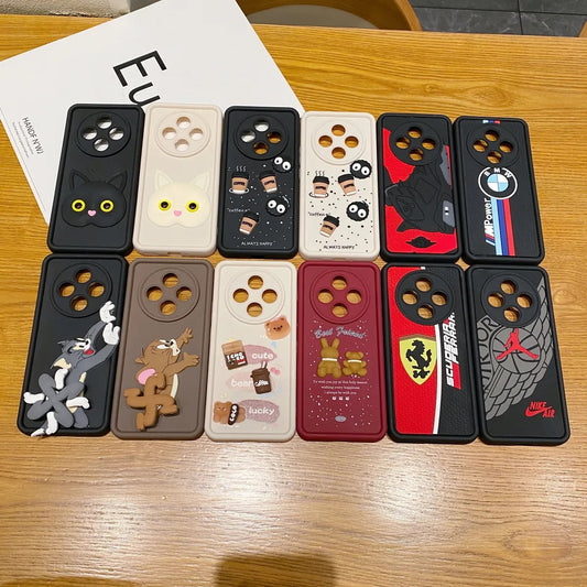 Oppo F27 Pro Plus 5G BMW Soft Silicone Cute 3D Cartoon Back Cover Case - BMW