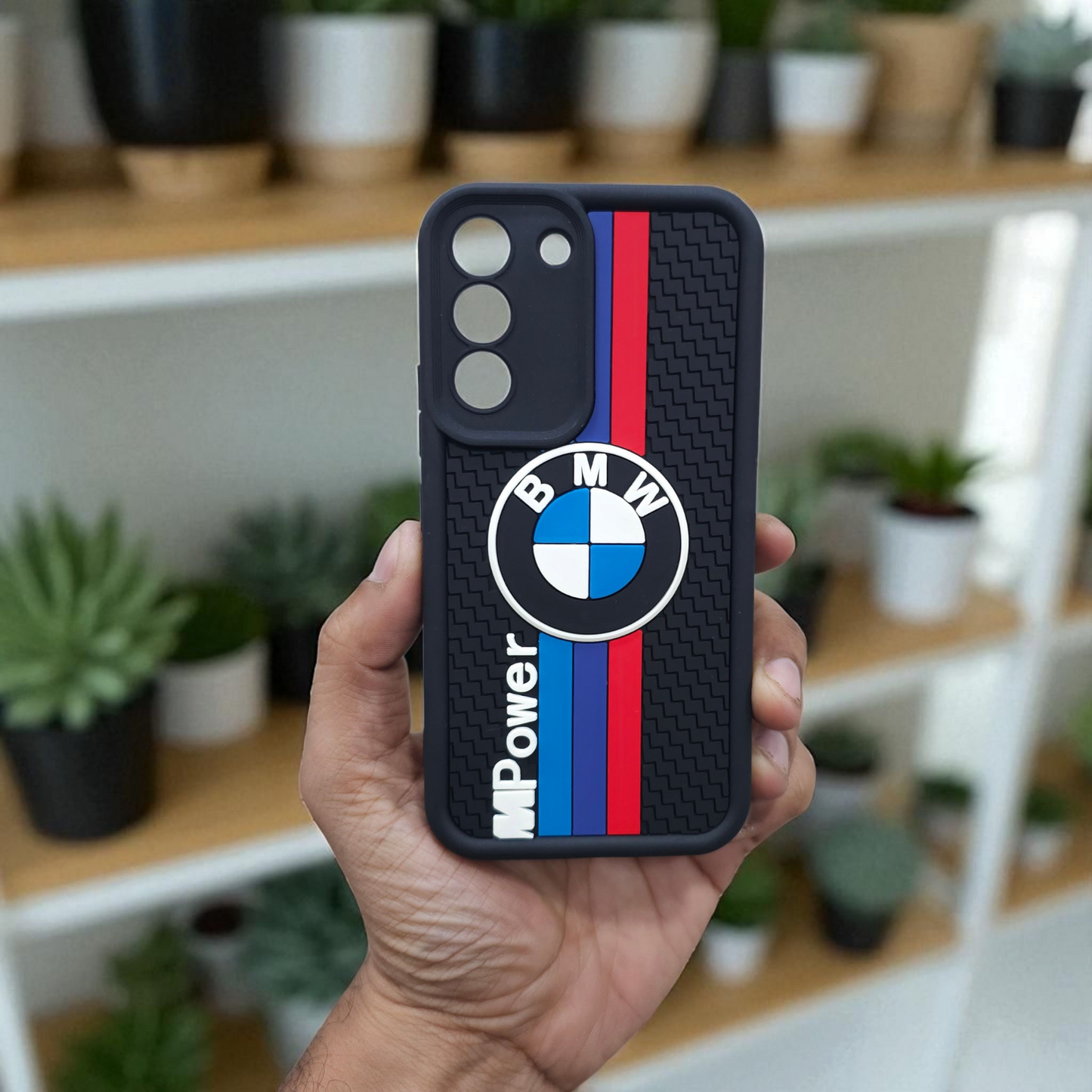 Samsung S23 5G BMW Soft Silicone Cute 3D Cartoon Back Cover Case - BMW