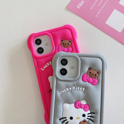 Apple iPhone 11 Hello Kitty Soft Silicon Case (Pattern 4)