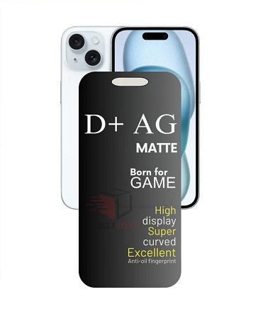 (Pack Of 3) Apple iPhone Series Gaming Special D+ AG Matte Tempered Glass Anti Fingerprint