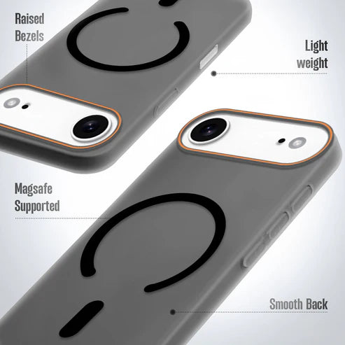 Apple iPhone 17 Air Premium Magnetic Frosted Ultra Slim Back Case - Desert Gold