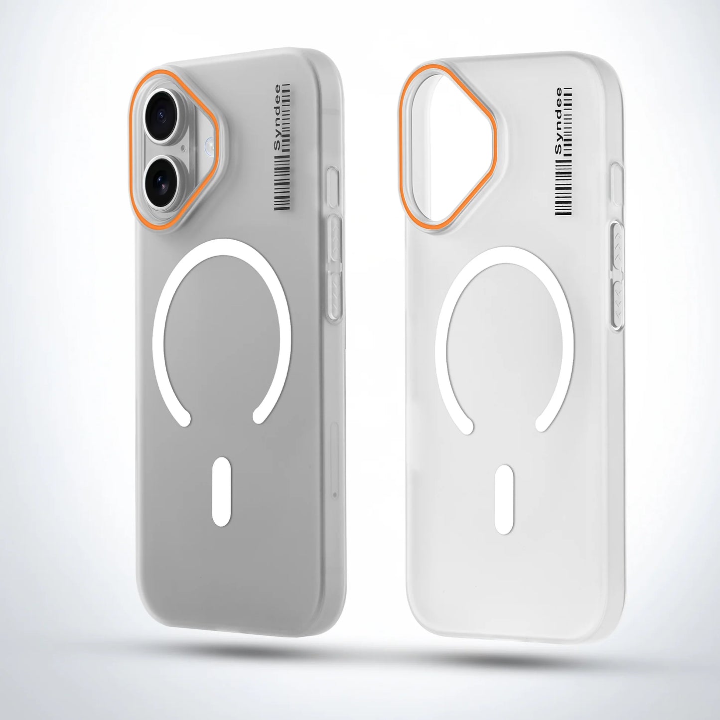 Apple iPhone 17 Premium Magnetic Frosted Ultra Slim Back Case - Frosted White