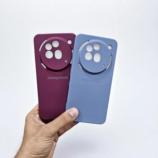 (Pack of 2) Silicone Case Cover for Nothing Phone 3A Pro 5G - Combo 5