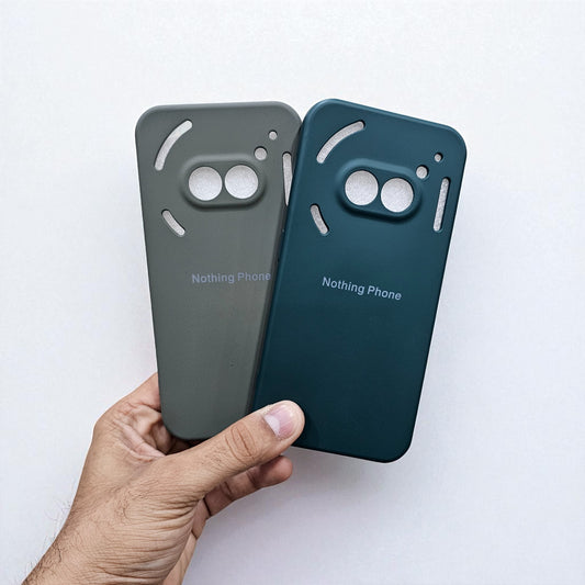 (Pack of 2) Silicone Case Cover for Nothing Phone 2A 5G - Combo 4
