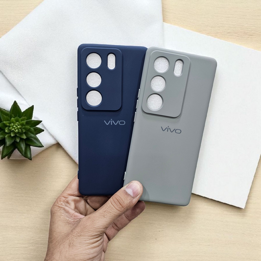 (Pack of 2) Vivo V29/V29 Pro 5G Silicone Back Case Cover - Combo 3
