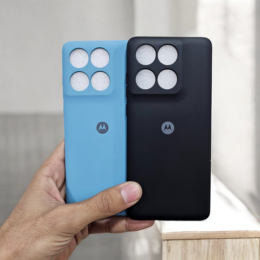 (Pack of 2) Motorola Edge 60 Fusion 5G Silicone Case Cover - Pattern 4