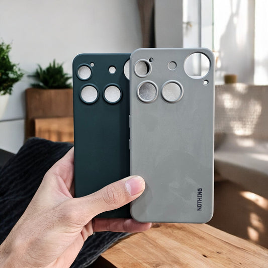 (Pack of 2) Nothing Phone 3 5G Silicone Case Cover - Combo 1
