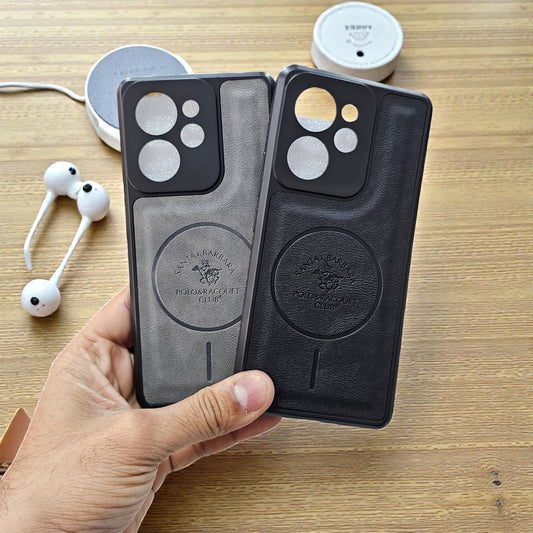 (Pack of 2)Realme P4  Power 5g Soft Polo MagSafe Design Slim Back Case - Combo 1