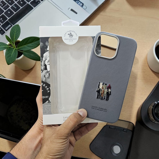 Apple iPhone 16 Pro Premium Us Polo Santa Barbara Justin Seris - Grey