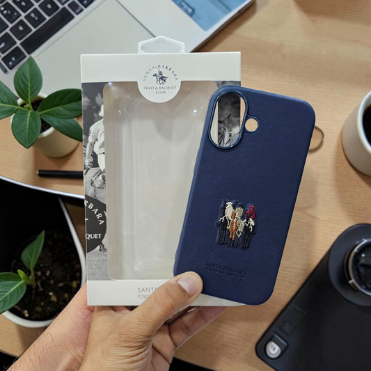Apple iPhone 16 Premium Us Polo Santa Barbara Justin Seris - Blue