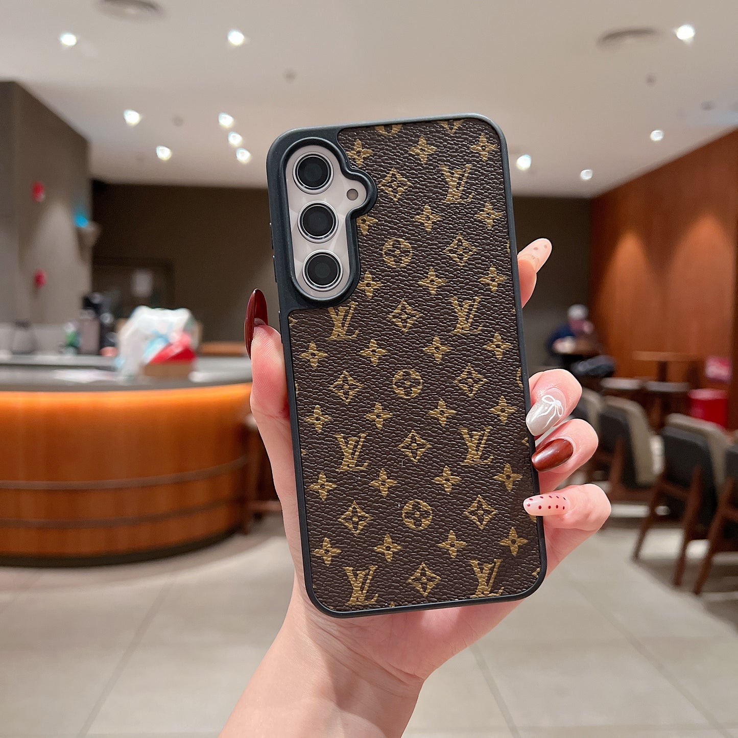 Samsung S23 FE 5g Luxury Branded Leather Designer Case -  Louis Vuitton