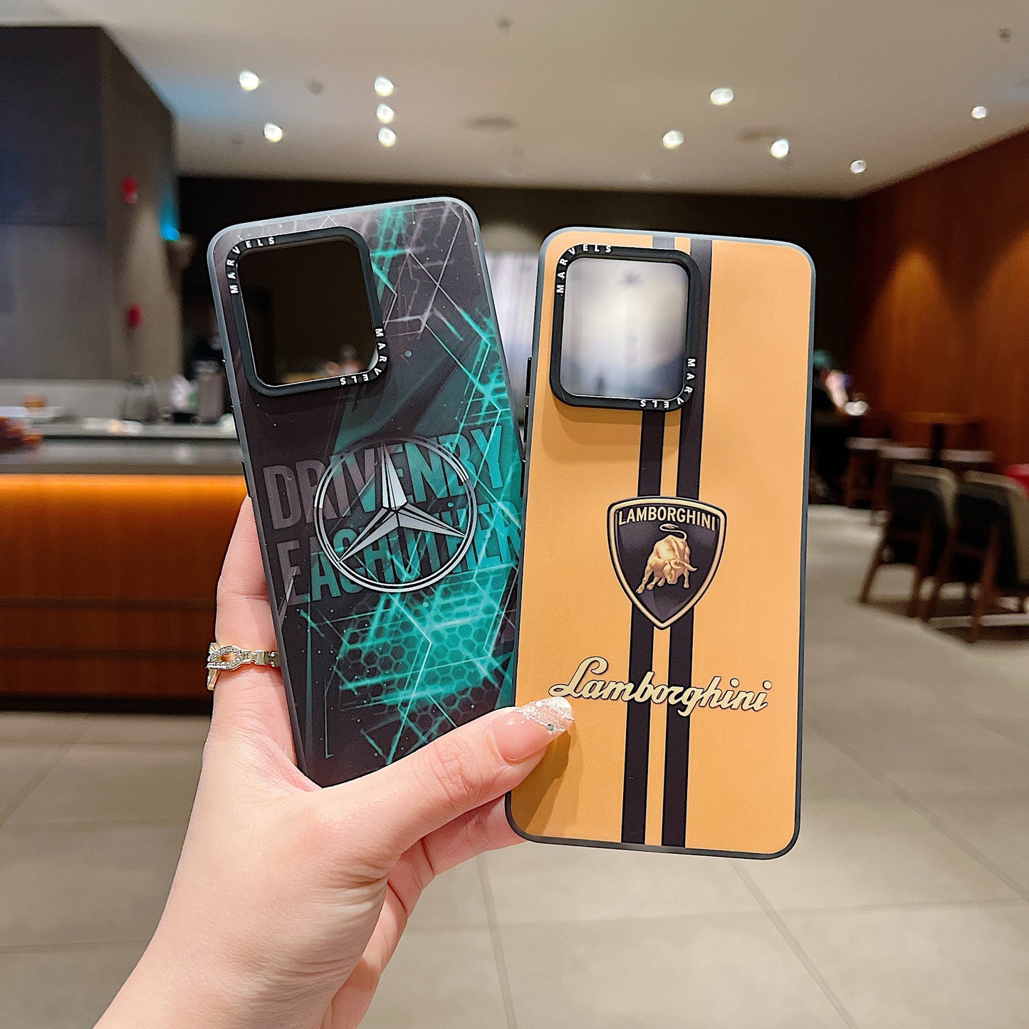 Motorola Moto EDGE 50 Pro 5G Premium Lamborghini IMD Printed Back Case - Lamborghini