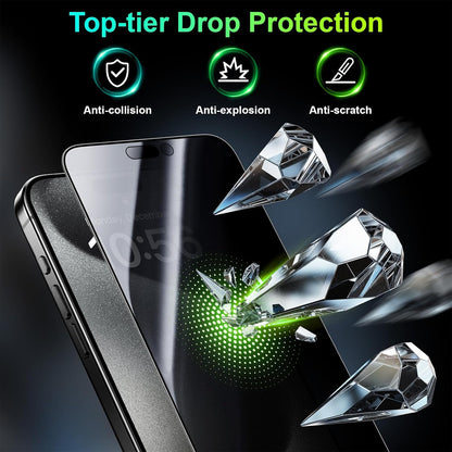 Apple iPhone 16 5g Anti-Spy 360 Privacy Tempered Glass