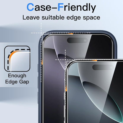 Apple iPhone 16 5g Anti-Spy 360 Privacy Tempered Glass
