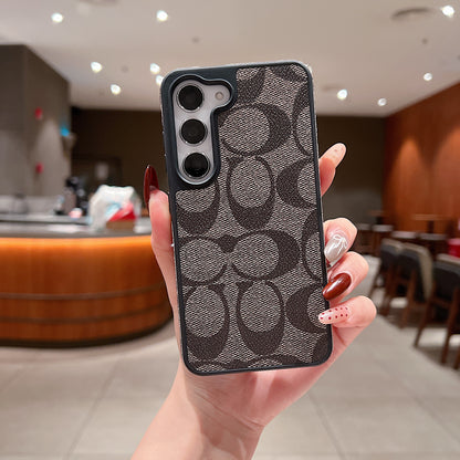 Samsung S23 5g Luxury Branded Leather Designer Case - Coach