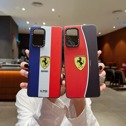 Motorola Moto G85 5G Premium Ferrari IMD Printed Back Case -Ferrari 1