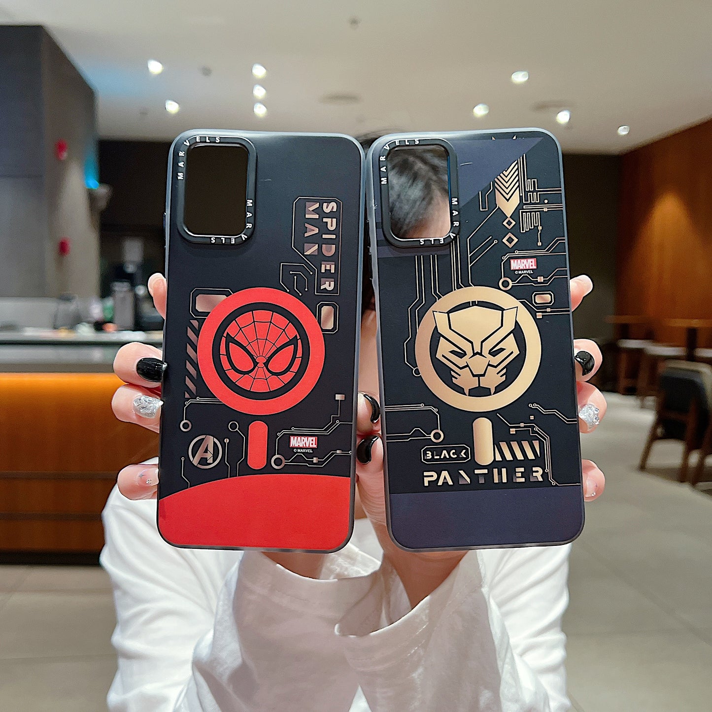 Motorola Moto G34 5G Premium Black Panther IMD Printed Back Case - Black Panther