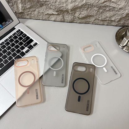 OnePlus Nord 4 5G Premium Magnetic Frosted Ultra Slim Back Case - White