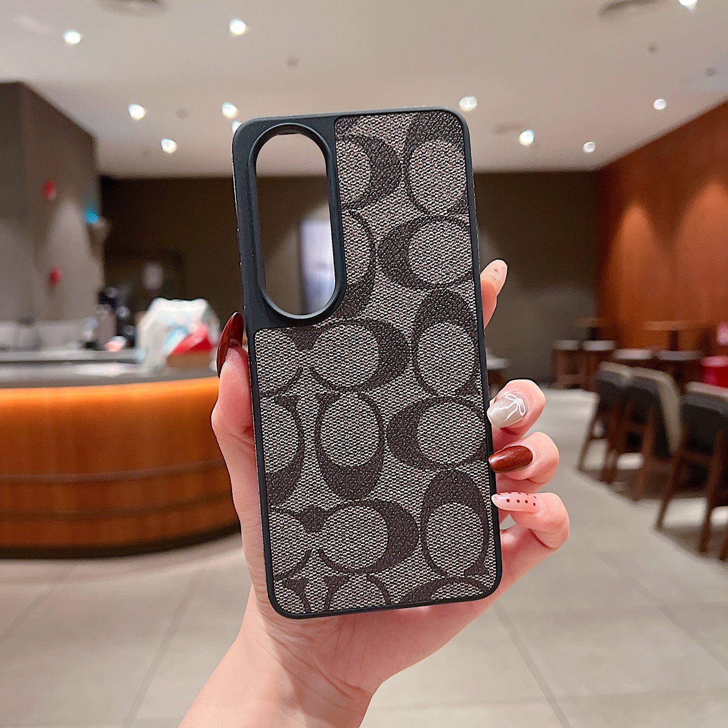 OnePlus Nord CE 4 5g Luxury Branded Leather Designer Case - Coach