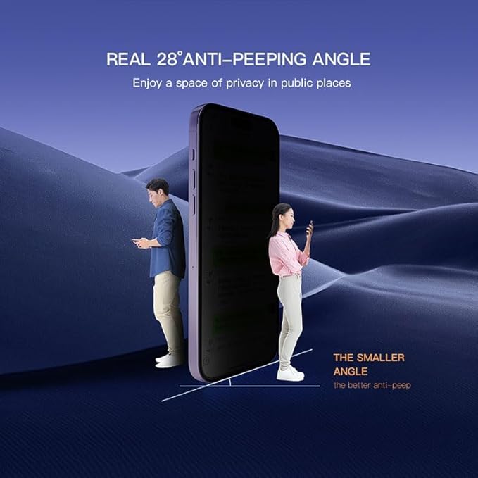 (Pack Of 3)OnePlus 13R 5g Anti-Spy 360 Privacy Tempered Glass