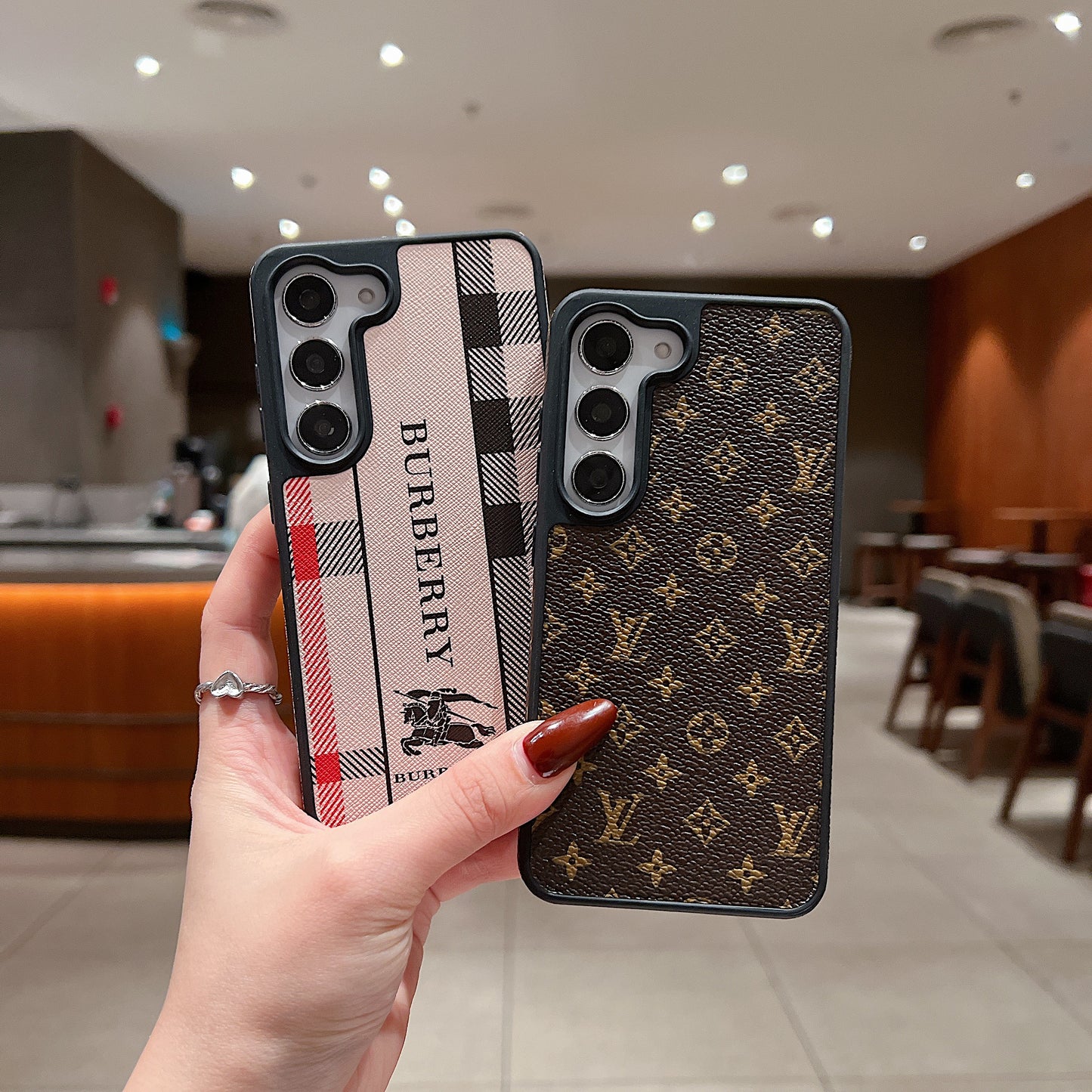 Samsung S23 5g Luxury Branded Leather Designer Case - Louis Vuitton