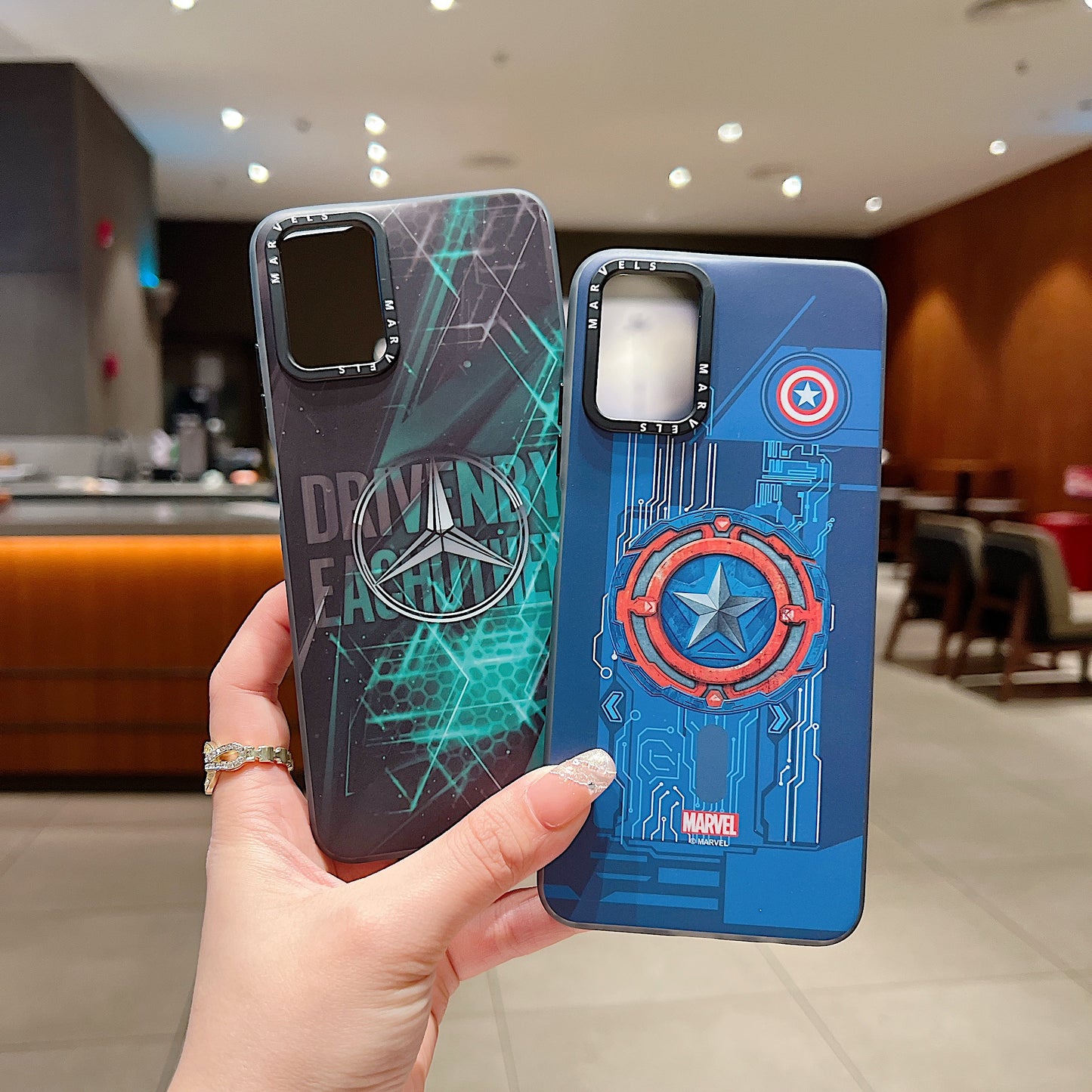 Motorola Moto G45 5G Premium Captain America IMD Printed Back Case - Captain America