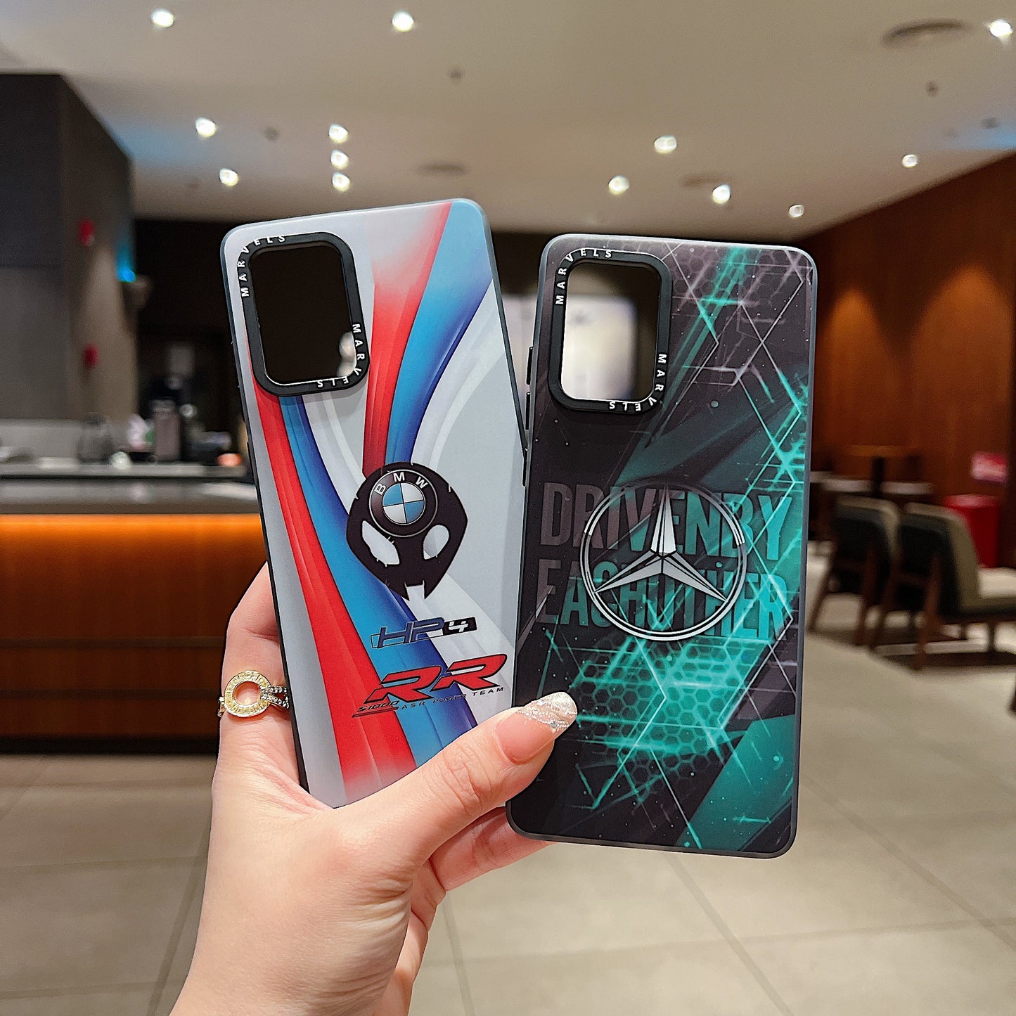 Motorola Moto EDGE 50 Fusion / G96 5G Premium Mercedes IMD Printed Back Case - Mercedes
