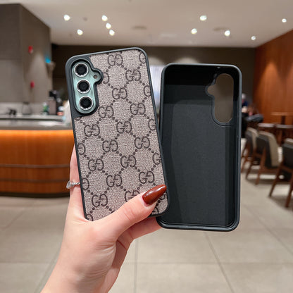 Samsung S23 FE 5g Luxury Branded Leather Designer Case - GUCCI