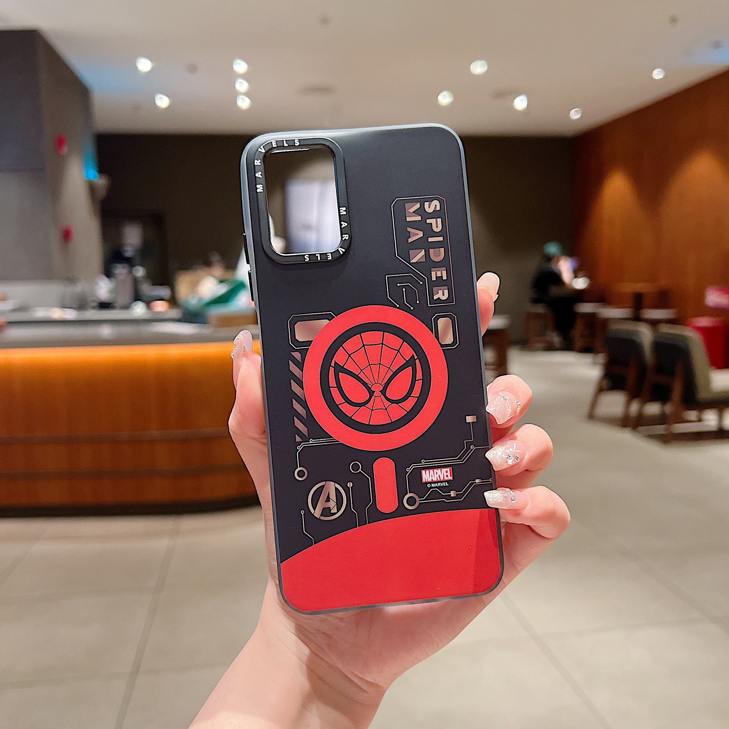 Motorola Moto G45 5G Premium Spider-Man IMD Printed Back Case - Spider-Man