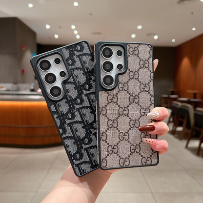 Samsung Ultra Luxury Branded Leather Designer Case - Gucci