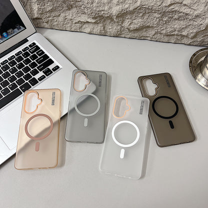 OnePlus Nord CE 3 Lite 5G Premium Magnetic Frosted Ultra Slim Back Case - Desert Gold