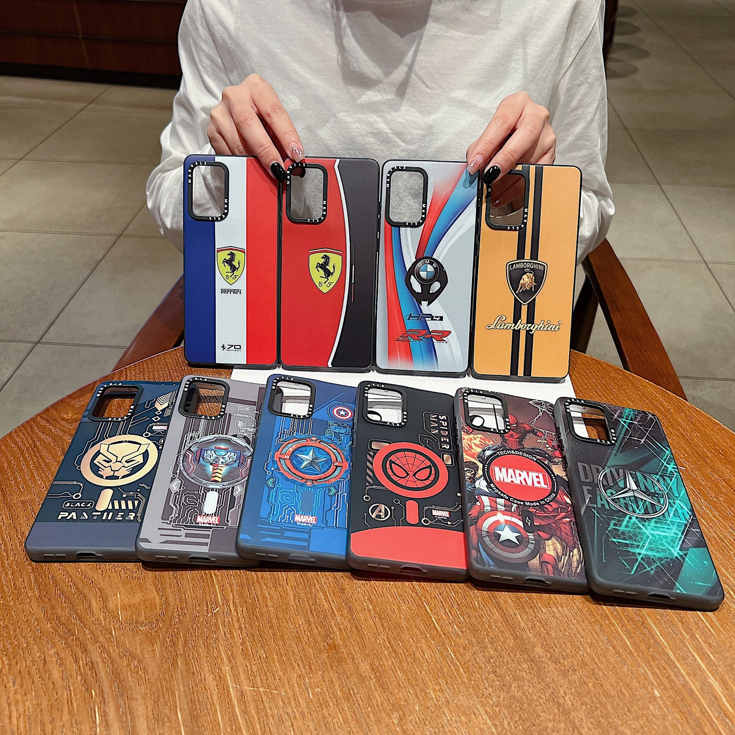 Motorola Moto EDGE 50 Fusion / G96 5G Premium Ferrari IMD Printed Back Case -Ferrari 1