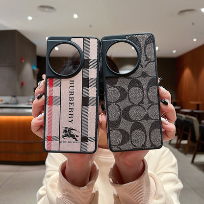OnePlus 11r 5g Luxury Branded Leather Designer Case - Burberry