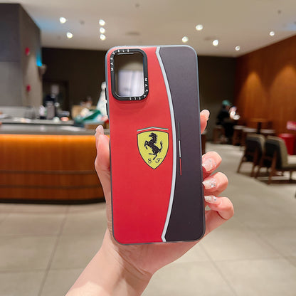Motorola Moto G45 5G Premium Ferrari IMD Printed Back Case - Ferrari 2