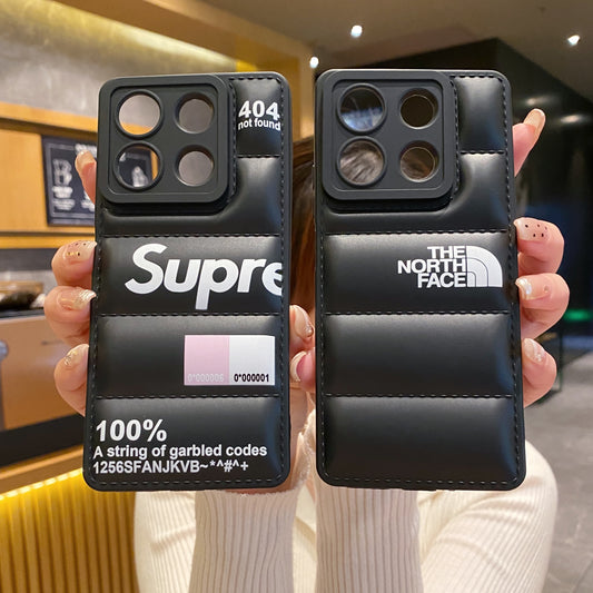 Redmi Note 13 5g Matte Soft Puff Jacket Case - Combo 2