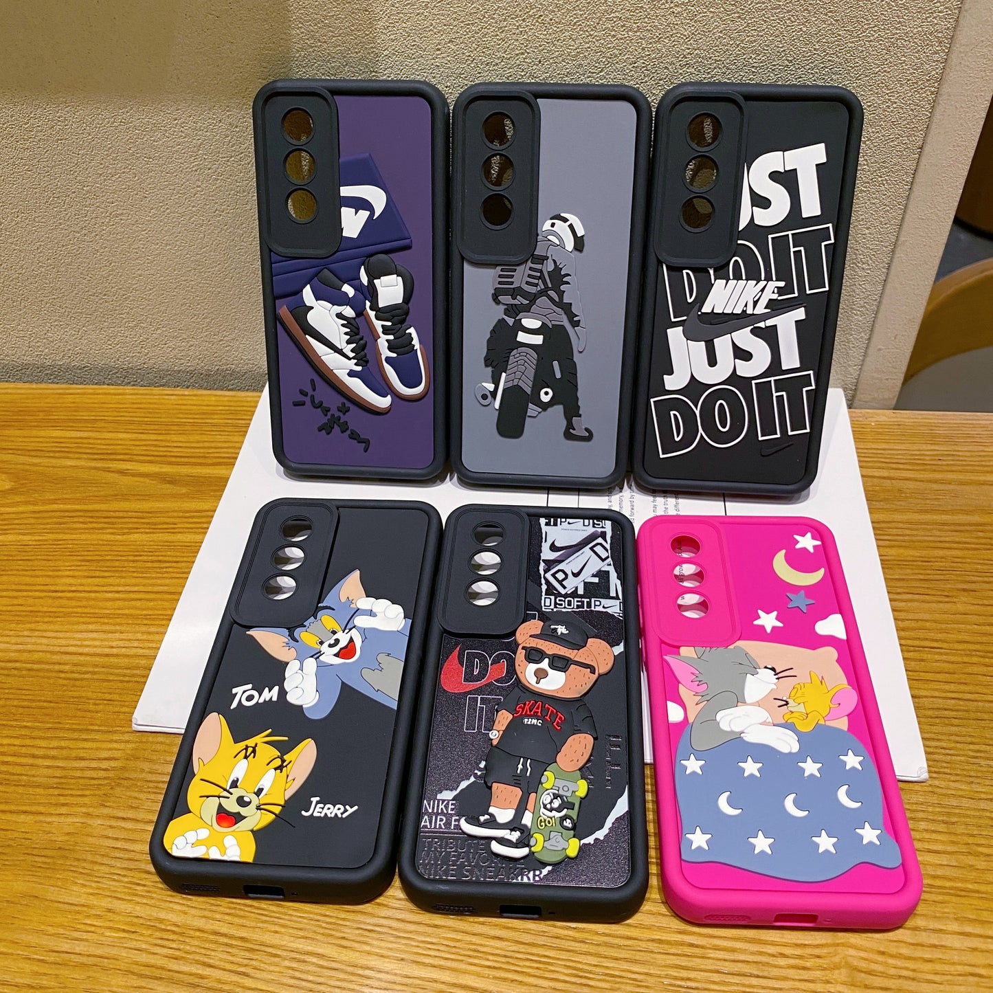 OnePlus Nord CE 4 5G Moto Rider Soft Silicone Cute 3D Cartoon Back Cover Case - Moto Rider