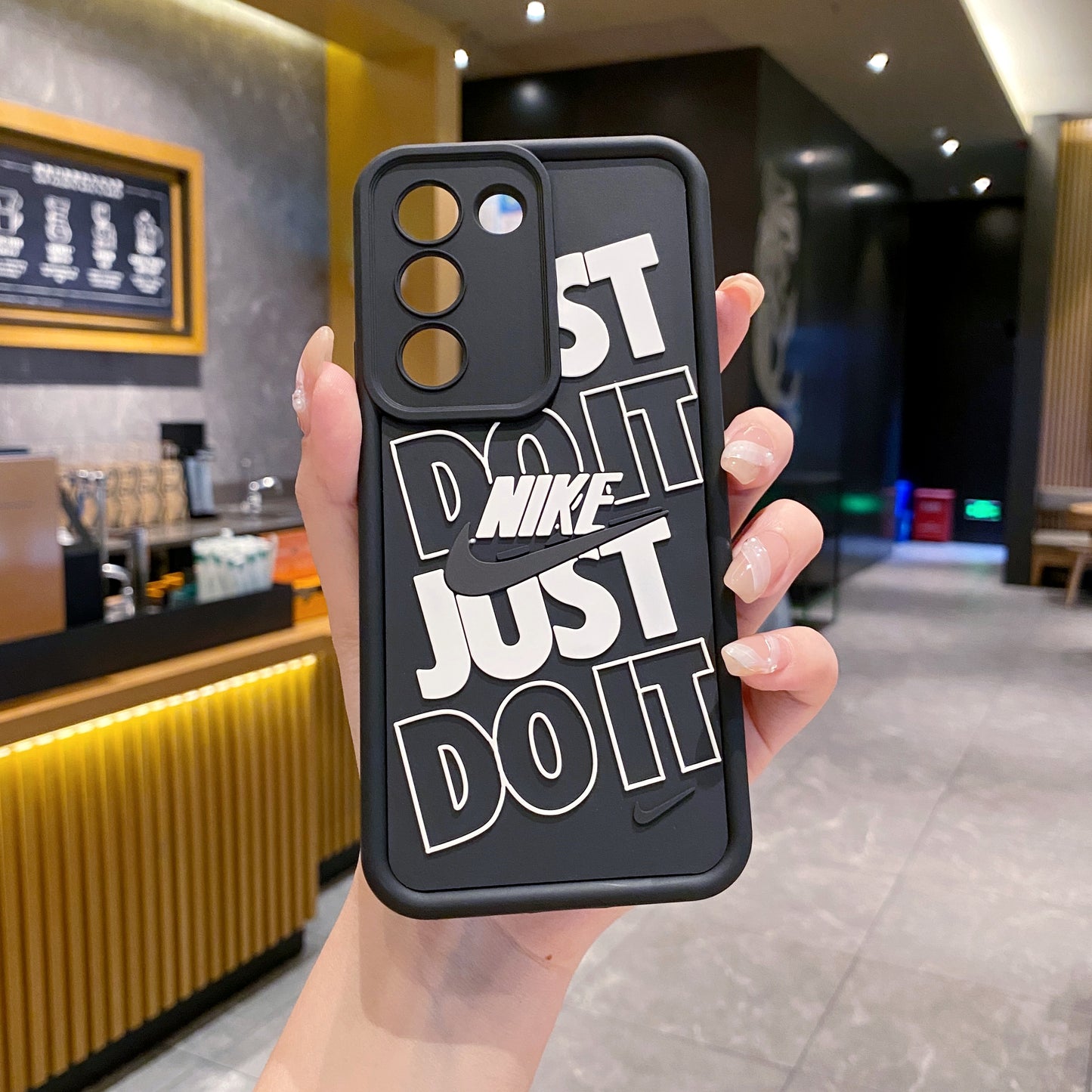 Vivo T3 5G Nike Soft Silicone Cute 3D Cartoon Back Cover Case - Nike 1