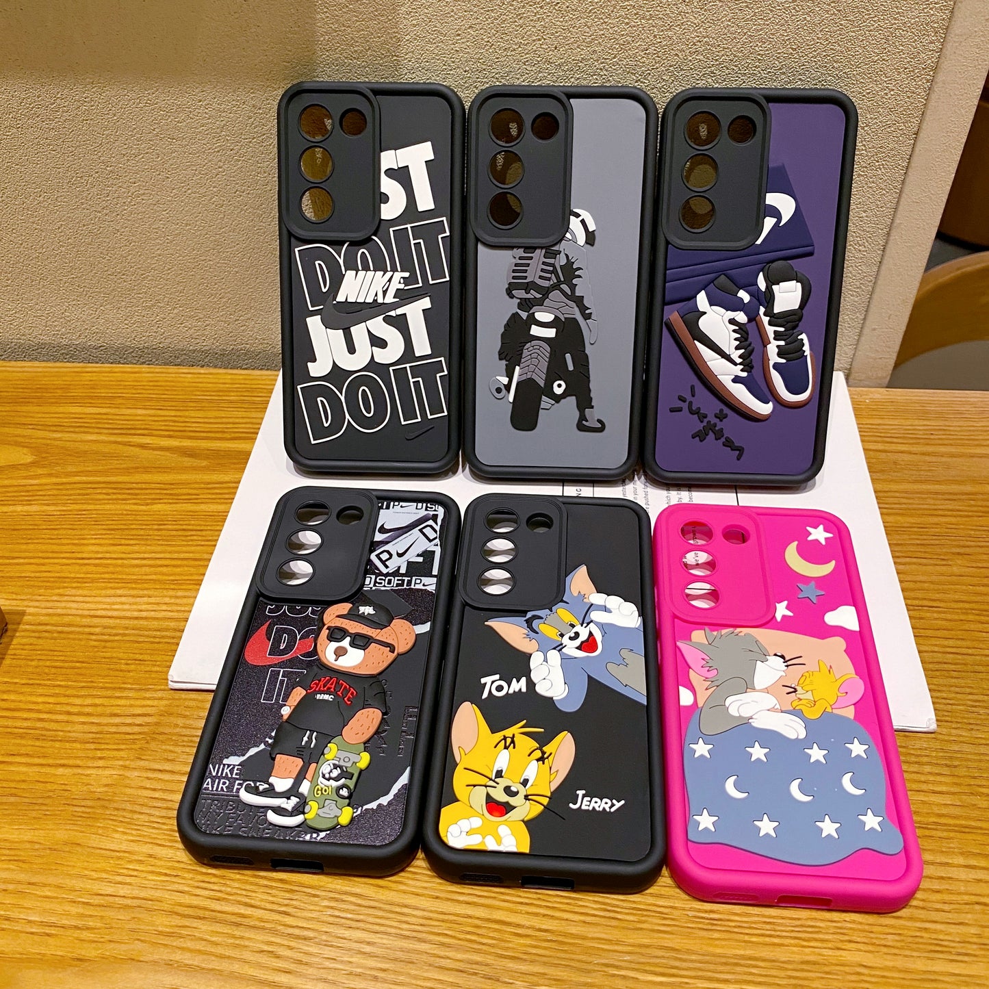 Vivo T3 5G Tom & Jerry Soft Silicone Cute 3D Cartoon Back Cover Case - Tom & Jerry